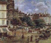 Pierre Renoir Place de la Trinite oil painting reproduction